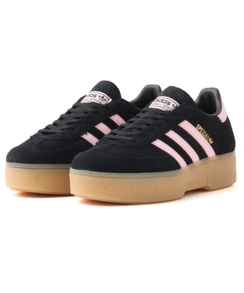 adidas スペツィアル 厚底 ボールド ブラック ハンドボール 24cm adidas（アディダス） スニーカー adidas HANDBALL SPEZIAL BOLD W