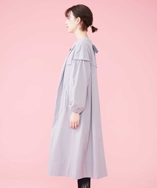 「Jocomomola」 コート 40 ライトグレー レディース_画像7