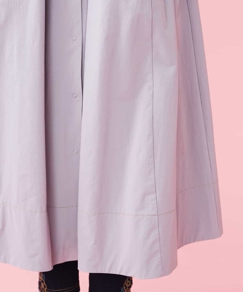 「Jocomomola」 コート 40 ライトグレー レディース_画像9