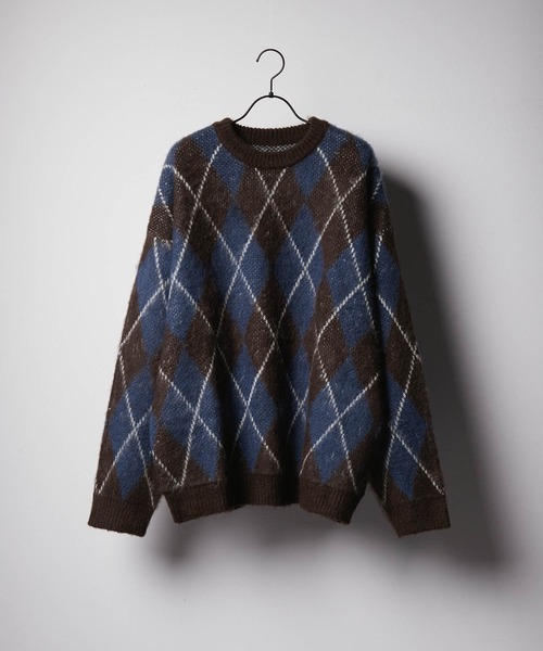 「ENDER PRODUCTS」 長袖ニット M オレンジ メンズ_画像2