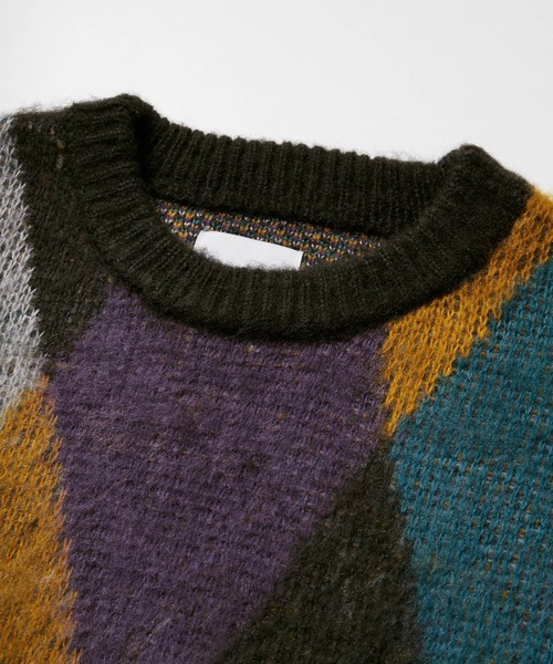 「ENDER PRODUCTS」 長袖ニット M オレンジ メンズ_画像4