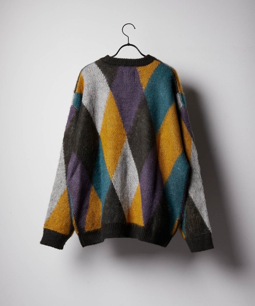 「ENDER PRODUCTS」 長袖ニット M オレンジ メンズ_画像6