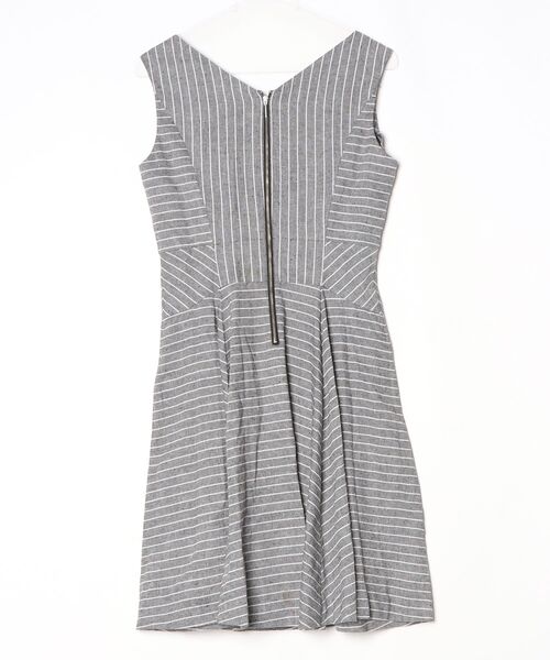 「CORTES WORKS」 ノースリーブワンピース 38 グレー レディース_画像2
