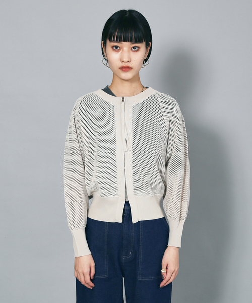 「NOMINE」 ニットカーディガン フリー ブラック レディース_画像3