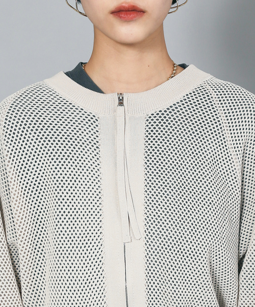 「NOMINE」 ニットカーディガン フリー ブラック レディース_画像6