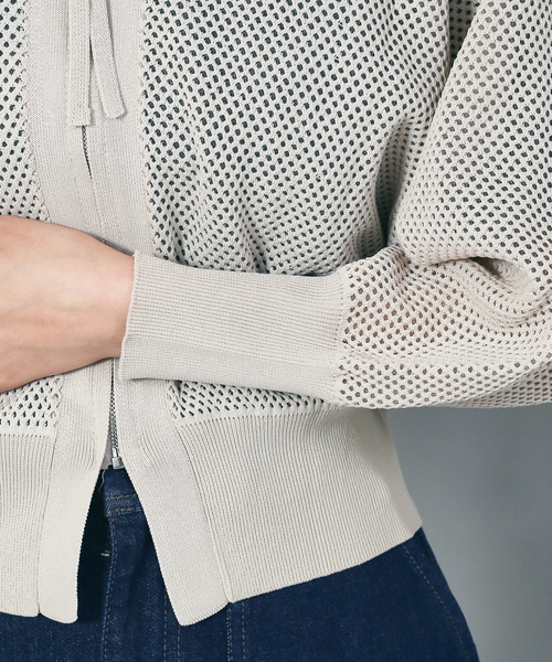 「NOMINE」 ニットカーディガン フリー ブラック レディース_画像7