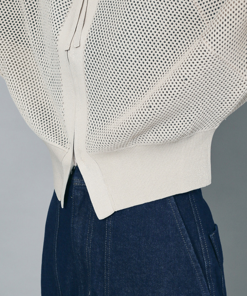 「NOMINE」 ニットカーディガン フリー ブラック レディース_画像8