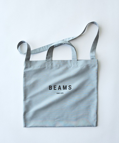 BEAMS（ビームス） トートバッグ ロゴ ショルダーバック メンズ