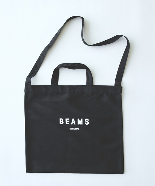 BEAMS（ビームス） トートバッグ ロゴ ショルダーバック メンズ