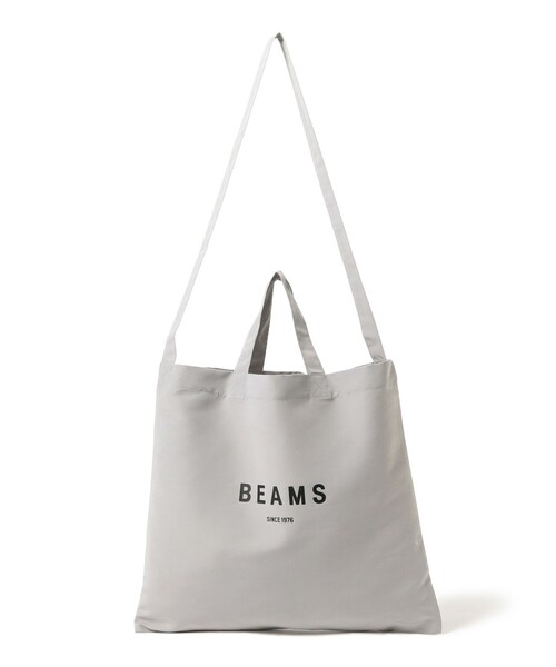 BEAMS（ビームス） トートバッグ ロゴ ショルダーバック メンズ