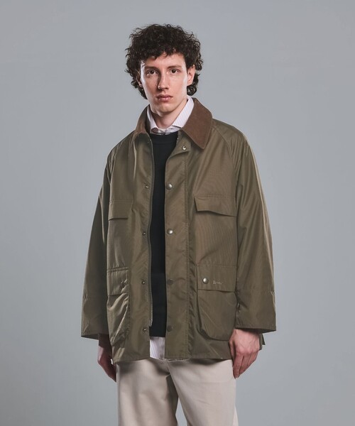 コート ジャケット 「別注」「Barbour」GLR オーバーサイズ オールド ビデイル ジャケット メンズの画像