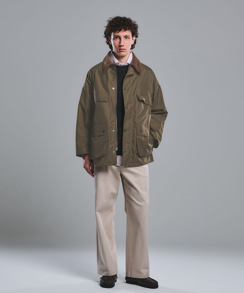 コート ジャケット 「別注」「Barbour」GLR オーバーサイズ オールド ビデイル ジャケット メンズの画像