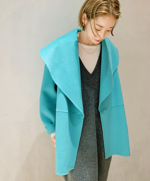 plageプラージュハミルトンリバーシブルコート　38 リバーコート plage（プラージュ） コート 38 ベージュ レディース : ZOZOTOWN Yahoo