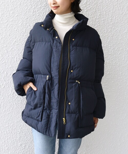 SHIPS（シップス） ブルゾン MEDIUM ネイビー レディース : ZOZOTOWN