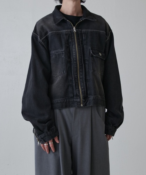 Lui's（ルイス） デニムジャケット gジャン 「Neucon」VINTAGE WASH
