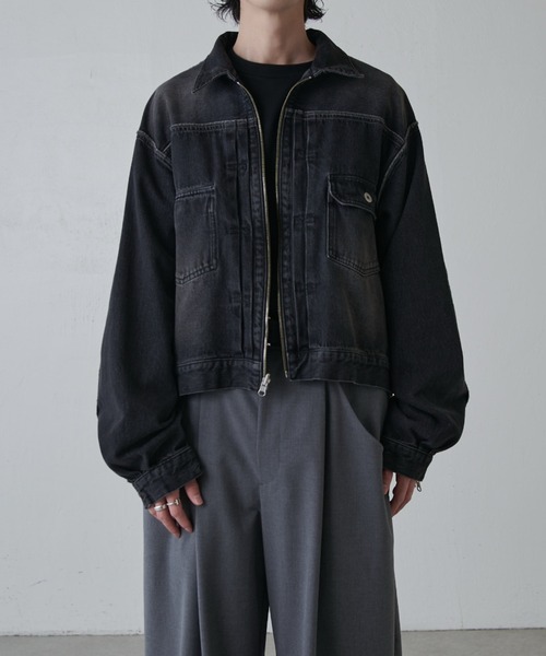 Lui's（ルイス） デニムジャケット gジャン 「Neucon」VINTAGE WASH
