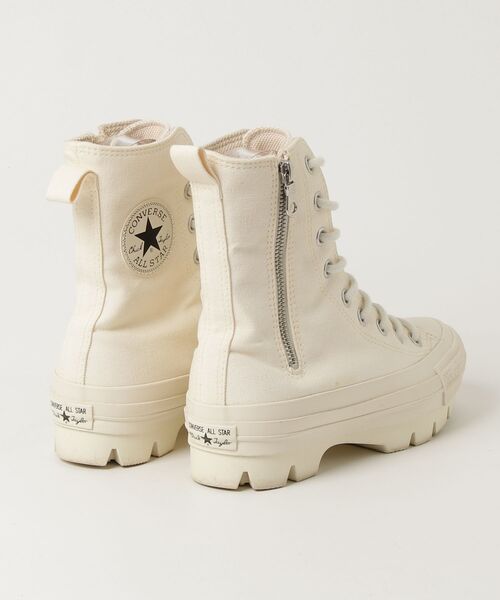 「CONVERSE」 ハイカットスニーカー 23.5cm ホワイト レディース_画像2