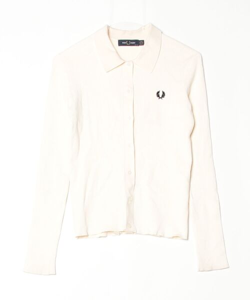 FRED PERRY（フレッドペリー） ニットカーディガン 10 オフホワイト