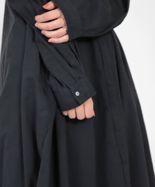 「Brocante」 長袖ワンピース 2 ホワイト レディース_画像9