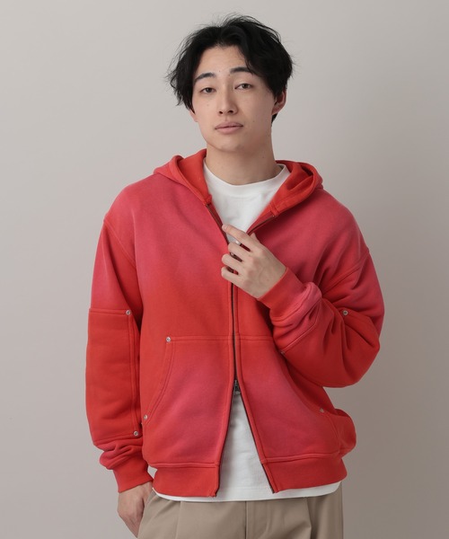 RAGEBLUE（レイジブルー） パーカー Vintage Short Zip Parker