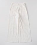 パンツ ホワイトワイドパンツ レディースの詳細画像2