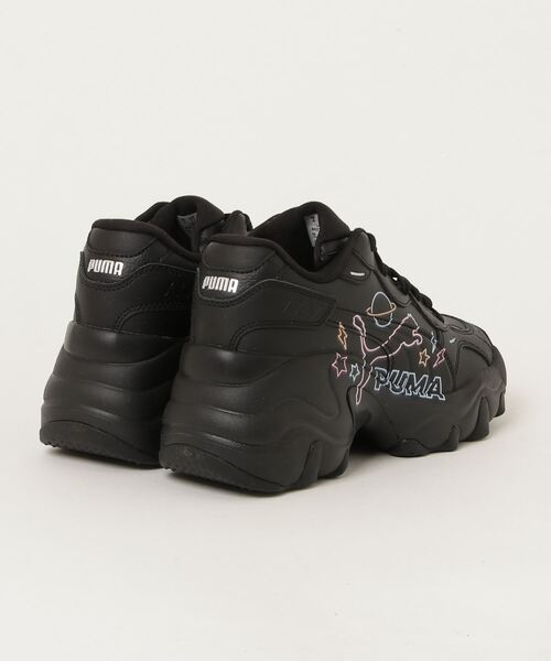 PUMA ハイカットシューズ PUMA（プーマ） ハイカットスニーカー 23.0cm ブラック×ブラック
