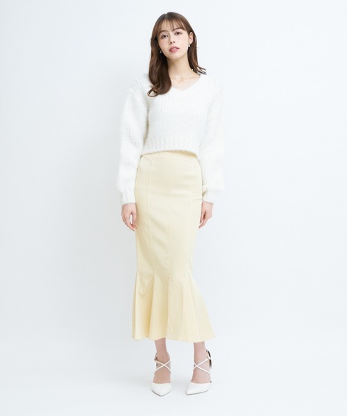 「ROYAL PARTY」 長袖ニット FREE ピンク レディース_画像5