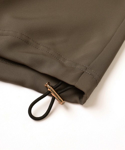 シャツ Airy Cloth Drape Drawstring Half Zip Shirt メンズ レディースの画像