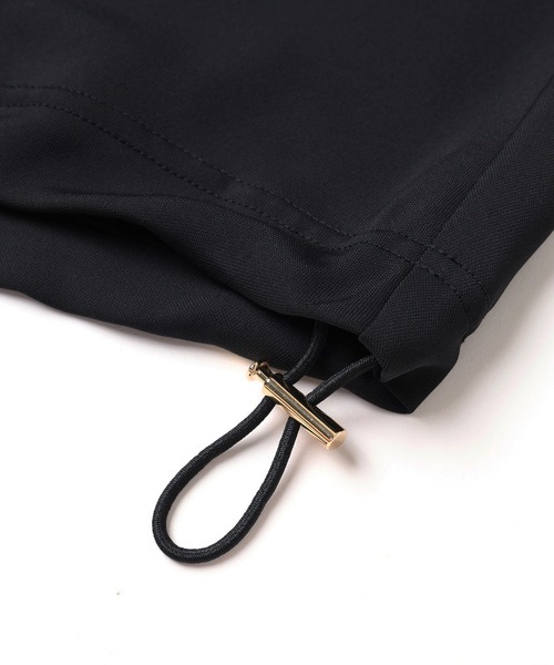 シャツ Airy Cloth Drape Drawstring Half Zip Shirt メンズ レディースの画像