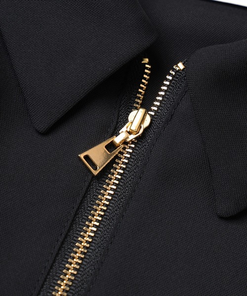 シャツ Airy Cloth Drape Drawstring Half Zip Shirt メンズ レディースの画像