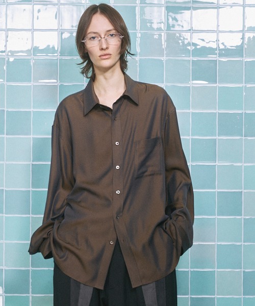 MAISON SPECIAL（メゾンスペシャル） シャツ 「UNISEX」Calze Cupra