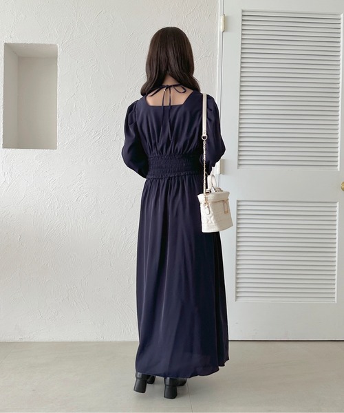 「apres jour」 長袖ワンピース X-LARGE アイボリー レディース_画像2