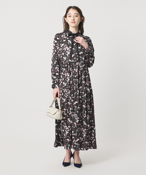 UNITED ARROWS（ユナイテッドアローズ） ワンピース サテン フラワー