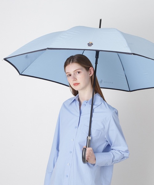ポロラルフローレン❣️レディース雨傘❣️新品未使用タグ付　ネイビー❗️ POLO RALPH LAUREN（ポロ・ラルフローレン） 傘 「WEB限定」長傘 雨傘