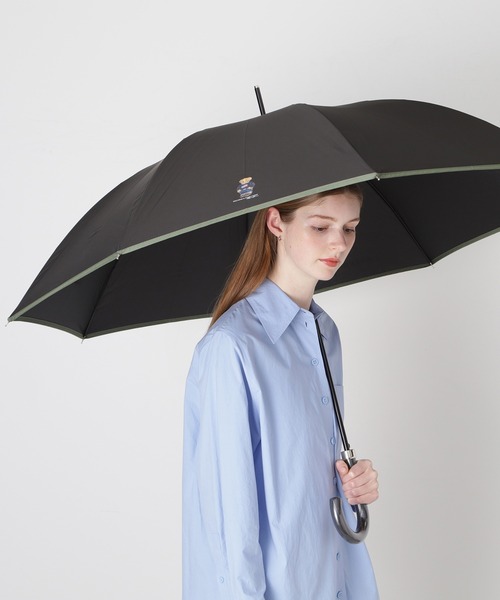 美品✨️POLO RALPH LAUREN 長傘 ブラック　ロゴ POLO RALPH LAUREN（ポロ・ラルフローレン） 傘 「WEB限定」長傘 雨傘