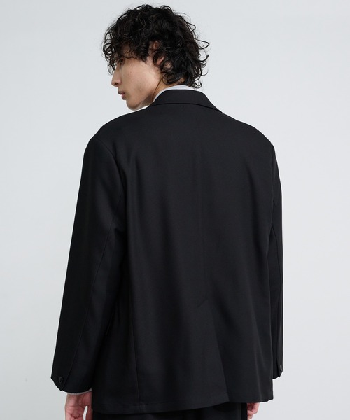 「PUBLIC TOKYO」 テーラードジャケット 1 ダークグレー メンズ_画像9