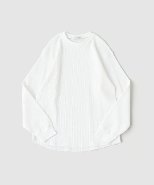 希少品！ TENDERLOIN サーマル ロンT 長袖 Tシャツ ホワイト白 L JOURNAL STANDARD（ジャーナルスタンダード） tシャツ TCサーマル ロン