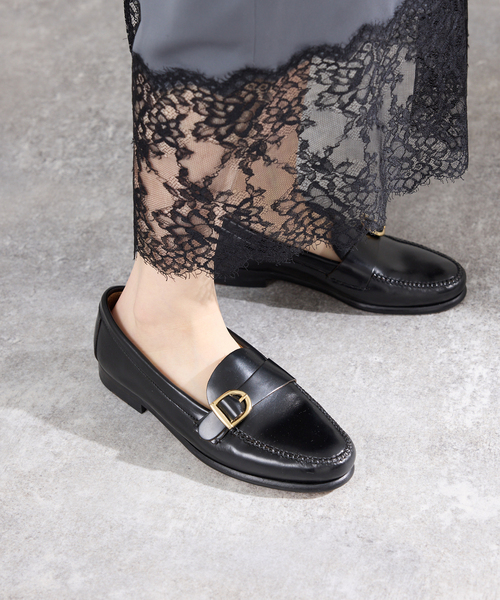 IENA（イエナ） ローファー CASTELLANO/カステラーノ buckle loafers