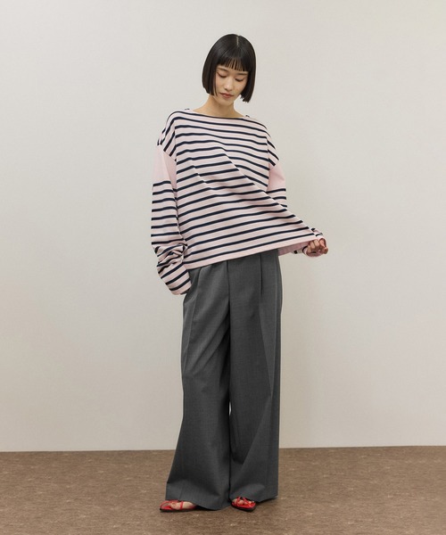 ADAM ET ROPE'（アダムエロペ） スラックス パンツ 「PROTAGONISTA for