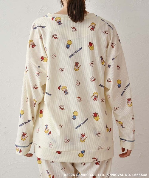 sanrio（サンリオ） パジャマ ルームウェア パティ＆ジミーワッフル