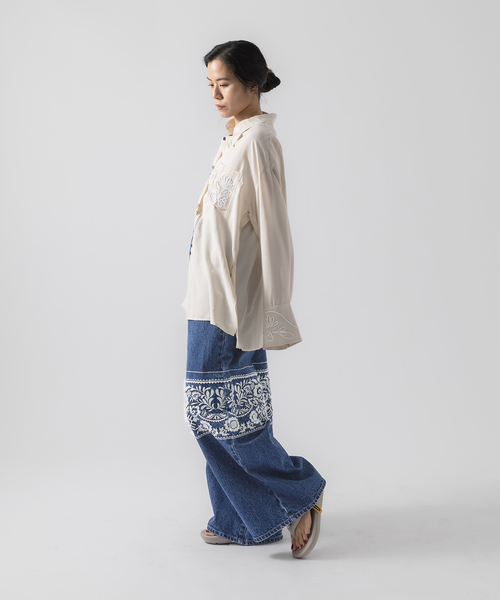 JOURNAL STANDARD（ジャーナルスタンダード） デニムパンツ 36 ブルー