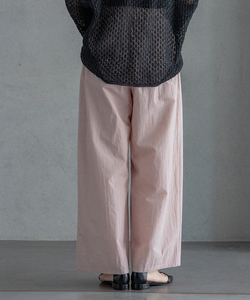 パンツ タイプライターストレートパンツ レディースの画像