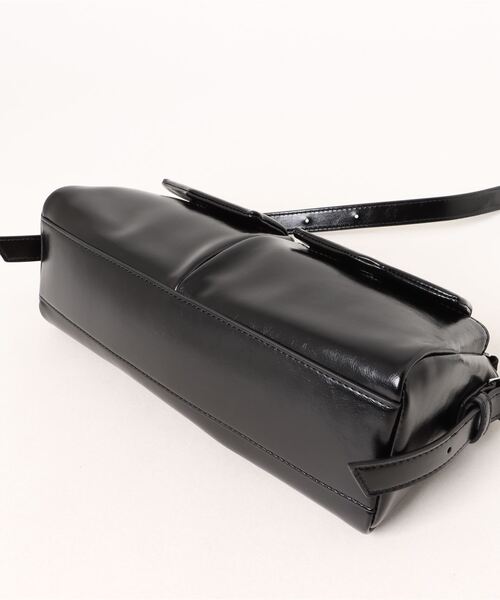 「CHARLES & KEITH」 2WAYバッグ S スミクロ レディース