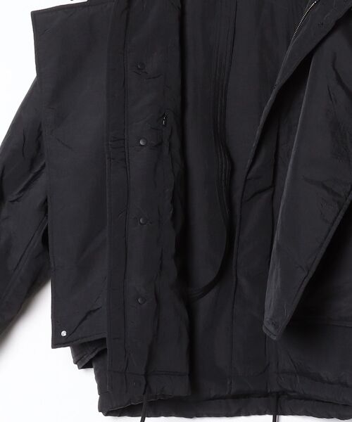 コート ジャケット 「PHINGERIN」フィンガリン DOUBLE CUSHY HOODED JACKET メンズ レディースの画像