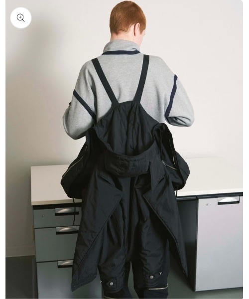 コート ジャケット 「PHINGERIN」フィンガリン DOUBLE CUSHY HOODED JACKET メンズ レディースの画像