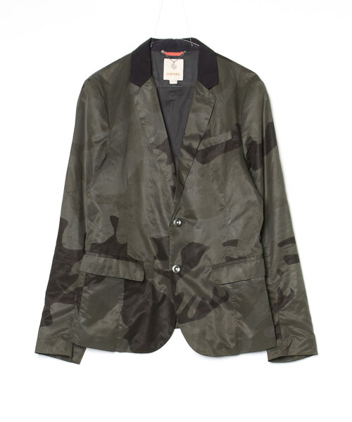 DIESEL(ディーゼル) テーラードジャケット M グレー メンズ DIESEL(ディーゼル) テーラードジャケット M グレー メンズ