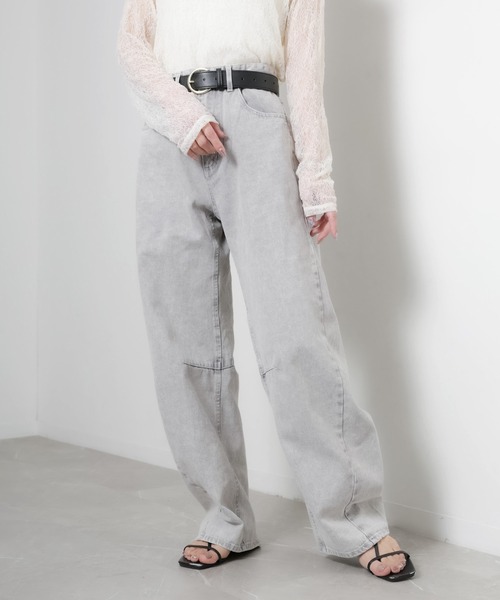 RILY R&Y SP JEANS デニム パンツ サイズ30 Riberry（リベリー） ワイドパンツ ジーンズ デニム デニムパンツ