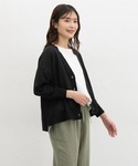 カーディガン 「ハニさら・抗菌防臭・ウォッシャ...の詳細画像3