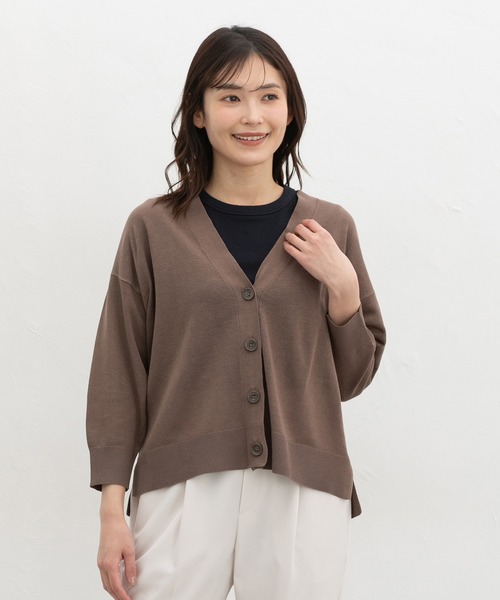 Honeys（ハニーズ） カーディガン 夏 「ハニさら・抗菌防臭