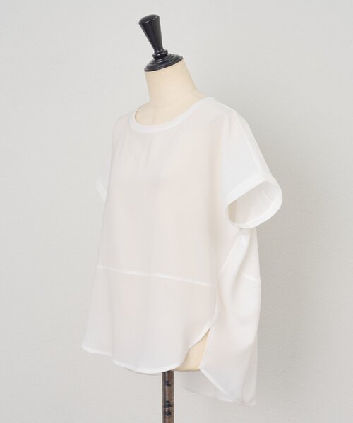 BEARDSLEY（ビアズリー） ブラウス シャツ 半袖 ウシロコクーン